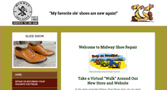 Desktop Screenshot of midwayshoerepair.com