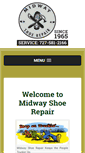 Mobile Screenshot of midwayshoerepair.com